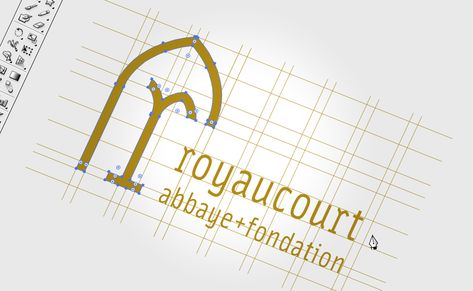 Abbey Royaucourt - Brand identity on Behance Historical Logo Design, Historical Logo, Museum Logo, Logotype Branding, Graphic Trends, Logo Design Inspiration Branding, Monogram Logo Design, Love Logo, Identity Design Logo