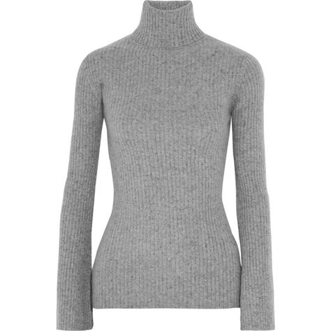 Autumn Cashmere - Ribbed Cashmere Turtleneck Sweater (645 ILS) ❤ liked on Polyvore featuring tops, sweaters, grey, stripe sweaters, turtle neck sweater, ribbed turtleneck sweaters, turtleneck sweaters and grey turtleneck sweater Stripe Sweaters, Sweaters Cashmere, Grey Cashmere Sweater, Sweaters Striped, Sweater Stripe, Sweaters Turtleneck, Gray Turtleneck, Gray Cashmere Sweater, Gray Cashmere