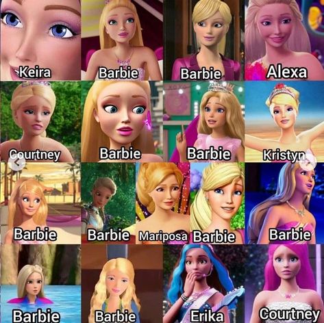 Barbie Oc, Barbie Movies List, Barbie Characters, Barbie Nostalgia, Barbie Fairy, Wallpaper Iphone Disney Princess, Disney Princess Fan Art, Barbie Cartoon, Dark Feminine Aesthetic