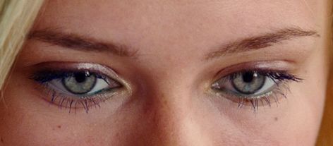 Blue mascara, light green waterline, slightly shimmery lid Aquamarine Party, Sara Paxton, Blue Mascara, Blue Eyes, Aquamarine, Light Green, Eye Makeup, Wardrobe, Makeup