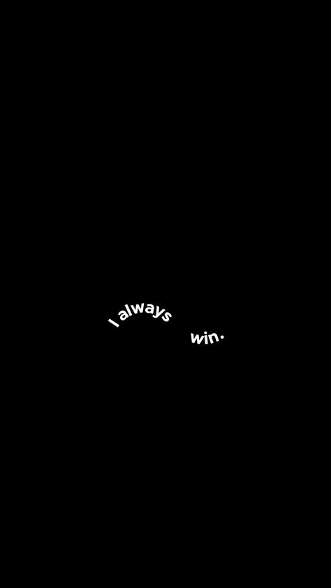 Black Quotes Wallpaper, Winner Mindset, Im So Lucky, Minimalist Quotes, Black Quotes, Lucky Girl, Black Wallpaper, Wallpaper Quotes, I Got This