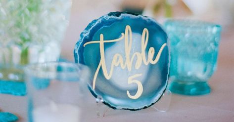 Browse (and shop) these ideas to upgrade your decor. Unique Wedding Table Numbers, Classy Vintage Wedding, Unique Table Numbers Wedding, Wedding Table Number Ideas, 2025 January, Resin Wedding, Watercolor Table Numbers, Trays Diy, Wedding Dinner Table