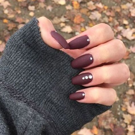 Nails Acrylic Ideas, Nail Art Mariage, Nails With Gems, Wedding Nail Polish, Nail Art Halloween, Acrylic Ideas, New Nail Designs, Fall Acrylic Nails, Burgundy Nails