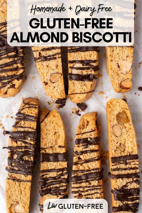 Gf Biscotti Gluten Free, Gluten Free Biscotti Recipe, Almond Flour Biscotti, Gluten Free Biscotti, Coffee Monday, Gluten Free Shortbread Cookies, Mat Inspiration, Almond Biscotti Recipe, Gluten Free Shortbread