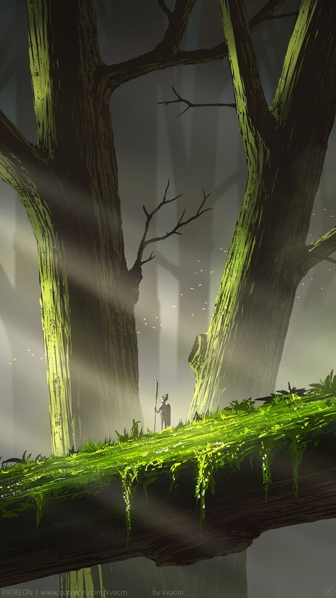 Forest Concept, Arte Peculiar, Fantasy Forest, Fantasy Art Landscapes, Fantasy Concept Art, Environment Design, Environment Concept Art, Fantasy Inspiration, Environmental Art