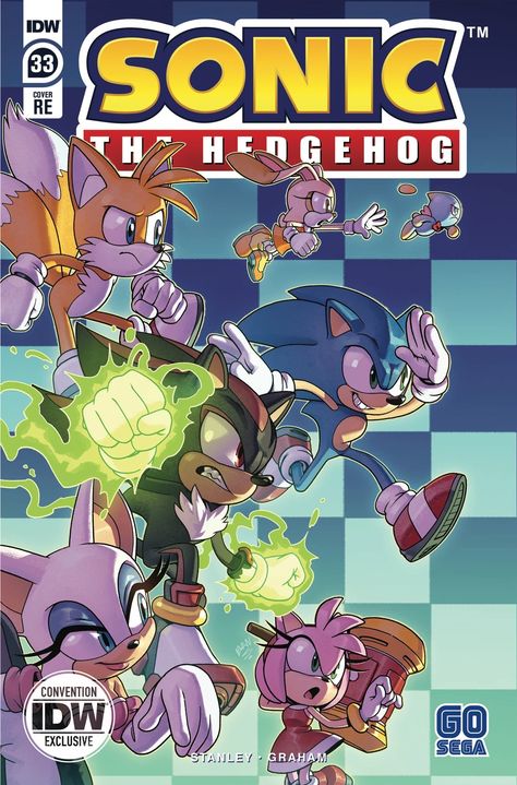 Sonic Posters Retro, Sonic Idw Cover Art, Sonic Idw Cover, Sonic Comic Cover, Vintage Sonic Poster, Shadow The Hedgehog Poster, Sonic The Hedgehog Poster, Sonic Idw Comics, Sonic Poster