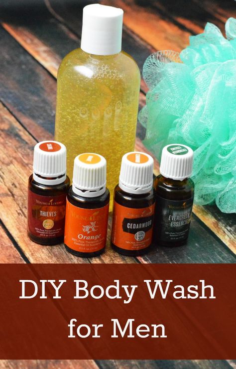 Chemical Free Body Wash, Diy Body Wash, Homemade Body Wash, Body Wash For Men, Essential Oil For Men, Mens Body Wash, Oils For Men, Diy Skin Care Recipes, Diy Spa