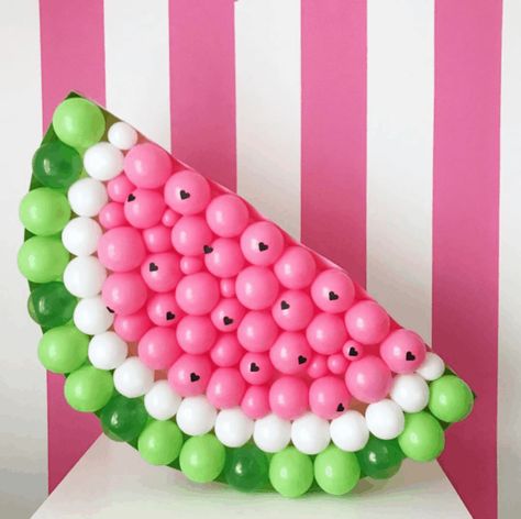 Watermelon Decorations + Party Ideas | Mimi's Dollhouse Watermelon Birthday Party Theme, Baby Shower Watermelon, Fruit Birthday Party, Watermelon Birthday Parties, Watermelon Decor, Fruit Birthday, Fiesta Tropical, Watermelon Party, Watermelon Birthday