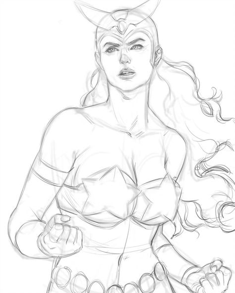 A sketch of the Superhero from Filipino Comics Darna Comic Script, Android Wallpaper Blue, Drawing Anatomy, Doll Eye Makeup, Cheesy Quotes, Female Reference, Anime Drawing, Art Style Inspiration, Comic Book Characters