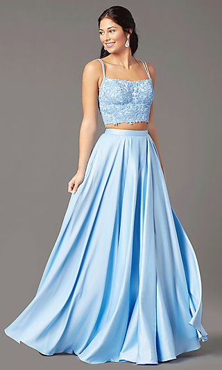 Best Prom Dress Websites, Pastel Prom Dress, 2 Piece Formal Dresses, Prom Dress Websites, Two Piece Formal Dresses, Dress Sites, Dress Websites, Easter Dresses For Toddlers, 2 Piece Prom Dress