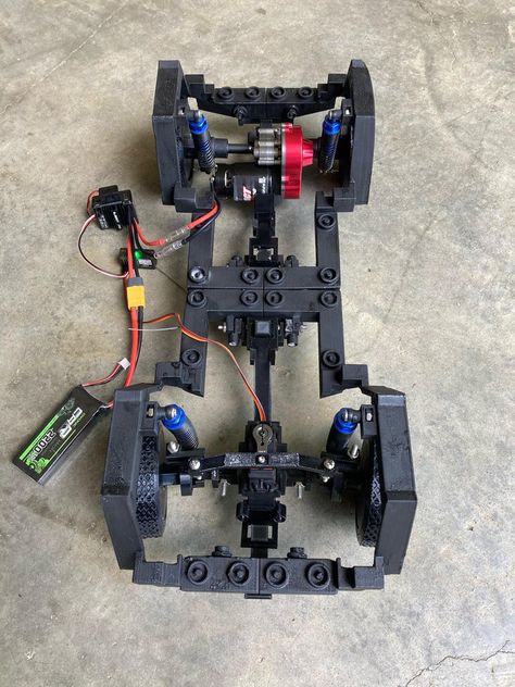 Rc Car Bodies, Axial Rc, Rc Crawler Lcg Chassis, Rc Car Parts, Car Chassis, Rc Parts, Car Frames, Rc Hobbies, Cable Holder