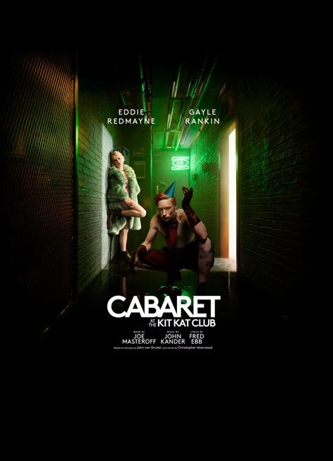 Cabaret at the Kit Kat Club Tickets, 2024 Showtimes & Locations | SeatGeek Cabaret Broadway, Christopher Isherwood, Jessie Buckley, August Wilson, Broadway Tickets, Online Lottery, London Theatre, Eddie Redmayne, Kit Kat