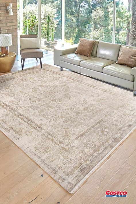 Area Rug Costco Rugs Living Rooms, Rugs In Living Room Light Brown, Beige Rug Living Room The Home Depot, Neutral Rustic Living Room Rug, Costco Rug, Large Neural Area Rug Living Room, Office Rugs Ideas, Ivory And Brown Rug, Costco Products