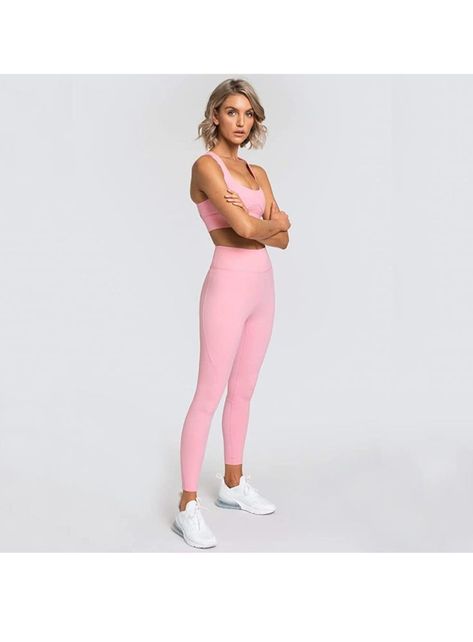 90% Nylon, 10% Elastane
Pull On closure
Dry Clean Only Yoga Outfits, Athletic Clothing, Women Yoga, Athletic Outfits, 2 Piece Set, Yoga Women, Yoga Clothes, High Waisted Leggings, Yoga Fitness