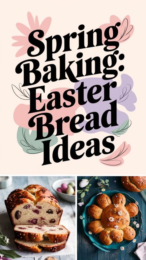 Get inspired with these delicious Easter bread ideas perfect for spring baking! Whether you prefer sweet or savory, these recipes will add a special touch to your holiday celebrations. Start baking your Easter masterpiece today! #EasterRecipes #BakingIdeas #HolidayBaking Greek Easter Bread, Baking Easter, Easter Bread Recipe, Italian Easter Bread, Bunny Bread, Gluten Free Easter, Vegan Easter, Italian Easter, Spring Baking