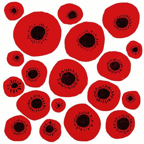 Remembrance Day Illustration, Poppy Illustration Simple, Poppy Logo, Paper Poppies, Remembrance Day Art, Embroidery Theme, Poppy Drawing, Block Painting, Glass Fusing Projects