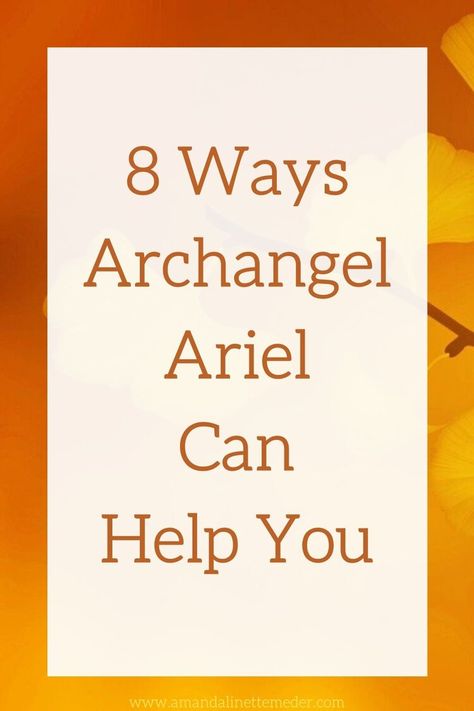 What Does Archangel Ariel Do? 8 Ways Archangel Ariel Can Help You — Amanda Linette Meder Arch Angel Ariel, St Uriel, Ariel Images, Archangel Ariel, Arch Angels, Spiritual Angels, Archangel Prayers, Michael Archangel, List Of Essential Oils