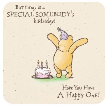 Pooh Birthday, Birthday Card Sayings, Winnie The Pooh Pictures, Winnie The Pooh Birthday, Birthday Illustration, Winnie The Pooh Quotes, Winnie The Pooh Friends, Memory Album, Pooh Quotes