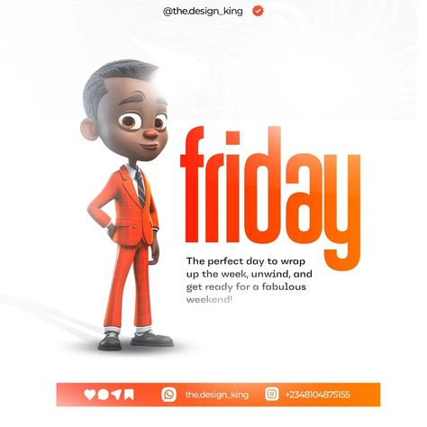 Friday ~ ☺️😎🤤 The perfect day to wrap up the week, unwind, and get ready for a fabulous weekend! Id Design, The Perfect Day, Social Media Design Graphics, Design Graphics, Company Profile, Profile Design, Perfect Day, Media Design, Social Media Design