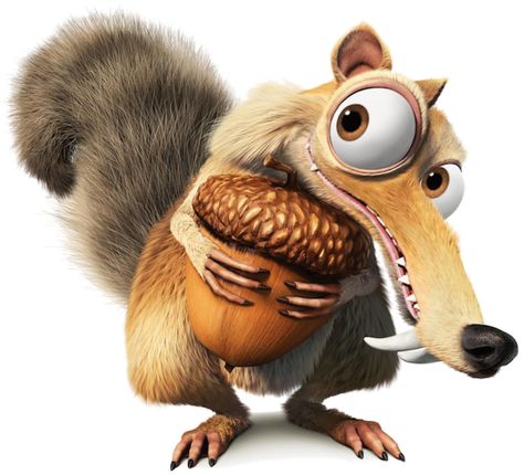 Scrat - Ice Age Wiki - Wikia Ice Age Squirrel, Ice Age Movies, Sid The Sloth, Trucker Quotes, Blue Sky Studios, Trucking Life, Kids Wall Decals, Big Rigs, Ice Age