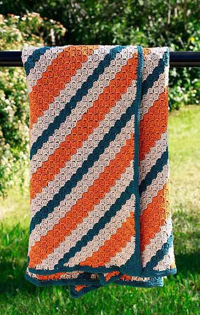 Ravelry: Sanatae's Gabe's Corner to Corner rectangular throw Auburn Crochet Blanket, C2c Striped Blanket, Corner To Corner Christmas Blanket, C2c Afghan, Afghan Crochet Patterns Easy, C2c Blanket, C2c Crochet Blanket, Corner Crochet, Afghans Crochet