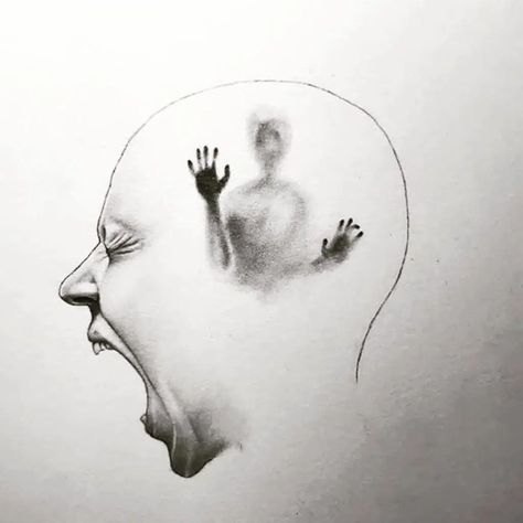 Anguish Meaning | How Does Anguish Feel Like And How To Deal Running Drawing, Drawing Eyes, Meaningful Drawings, Deep Art, Dark Art Drawings, Desenho Tattoo, Arte Obscura, Arte Inspo, Arte Horror