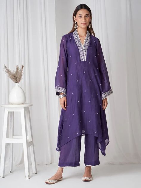 The Loom Suits, The Loom Kurtas, Alia Cut, Asymmetric Kurta, डिजाइनर कपड़े, Heavy Dresses, Anarkali Dress Pattern, Simple Kurti Designs, Long Kurti Designs