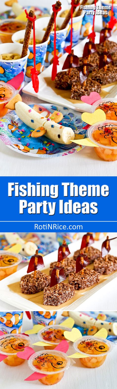 Fishing Theme Party Ideas Fishing Theme Party Ideas, Fishing Party Food, Cake Birthday Boy, Fishing Birthday Party Boys, Fishing Theme Party, Fishing Themed Birthday Party, Diy Cake Pops, Theme Snack, Theme Party Ideas