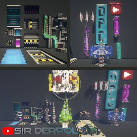 Minecraft Neon Build, Cyberpunk Minecraft Skin, Minecraft Cyberpunk Skyscraper, Minecraft Cyberpunk Ideas, Cyberpunk Exterior, Minecraft Highway, Cyberpunk Minecraft Builds, Minecraft Spaceship, Minecraft Lab