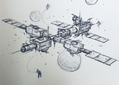 Spaceship Drawing Sketches, Spaceship Aesthetic Drawing, Outer Space Sketch, Imaginary World Drawing, Space Ships Drawing, Rocket Sketch, Spaceship Sketch, Space Sketches, Spaceship Drawing