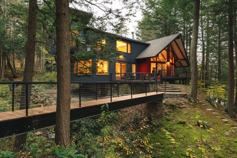 Gallery — STONEWATER PINES Booking Calendar, Curated Decor, Ski House, Moving Water, Woodland Forest, Luxury Rentals, Spring Nature, 4 Months, Hiking Trails