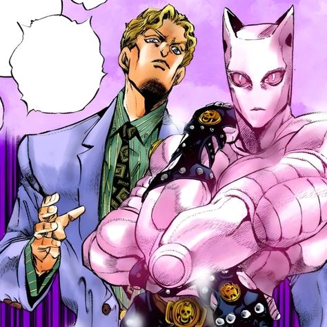 Kira Yoshikage, Yoshikage Kira, Manga Colored, Tags