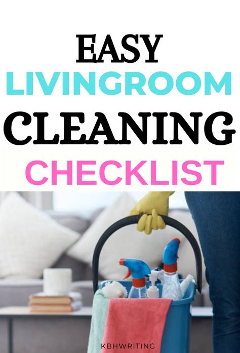 How To Clean Living Room Checklist, Clean Living Room Checklist, Living Room Cleaning Checklist, Living Room Checklist, Clean Living Room, Clean Room Checklist, Clean Living Rooms, Cleaning Checklists, Living Room Cleaning