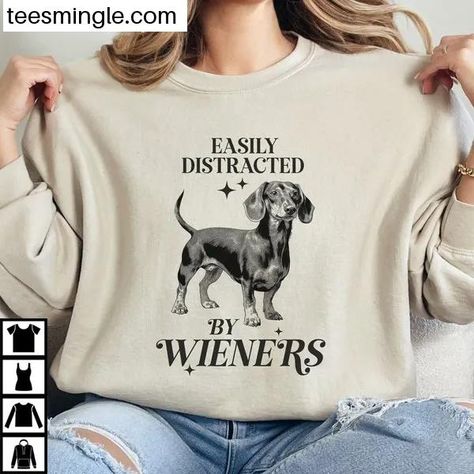 Dachshund Sweatshirt, Dachshund Mom Crewneck, Dachshund Lover Gift, Funny Dachshund Owner Gift, Wiener Dog Mom Shirt, Doxie Mama Pullover Check more at https://teesmingle.com/product/dachshund-sweatshirt-dachshund-mom-crewneck-dachshund-lover-gift-funny-dachshund-owner-gift-wiener-dog-mom-shirt-doxie-mama-pullover/ Mama Pullover, Dachshund Funny, Mom Crewneck, Dachshund Mom, Funny Dachshund, Dog Mom Shirt, Easily Distracted, Wiener Dog, Funny Shirt