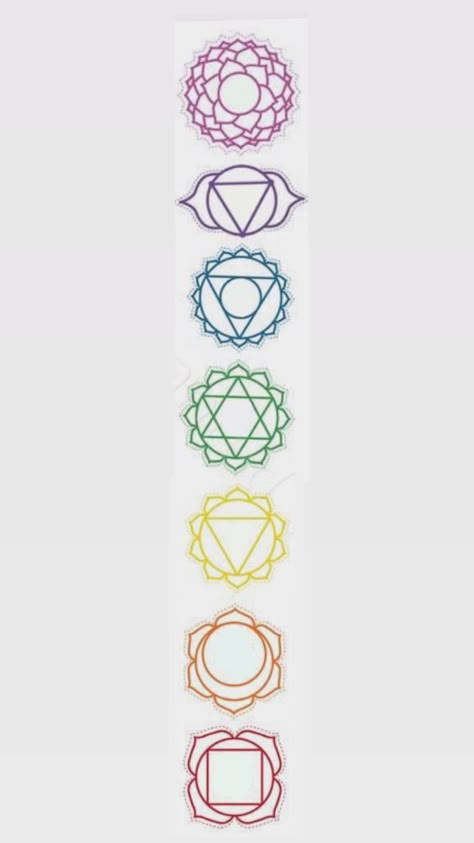 Chakras Tattoo, Chakra Tattoo, Yoga Kids, Healing Spirituality, Energy Healing Spirituality, Feminine Tattoo, Art Attack, Feminine Tattoos, 7 Chakras