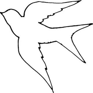 Preschool Birds, Bird Outline, Vegetable Coloring Pages, Bird Template, Silversmithing Jewelry, Bird Stencil, Bird Coloring Pages, Coloring Sheets For Kids, Paper Birds