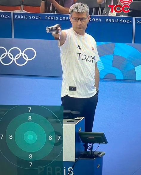 Who is Yusuf Dikec? Meet the viral Turkish Olympic shooter who won silver in Paris | Daily Mail Online Turkish Shooter Olympics, Olympic Shooter, Jasmine Core, Olympic Shooting, Winning Meme, Olympic Boxing, Turkish Flag, Olympic Village, Bmx Racing