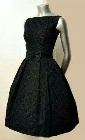 1940 Dress, Cocktail Dress Classy, Black Dresses Classy, Vintage Black Dress, Women Dresses Classy, Classy Dress, Dress Vintage, Trendy Dresses, Bowling