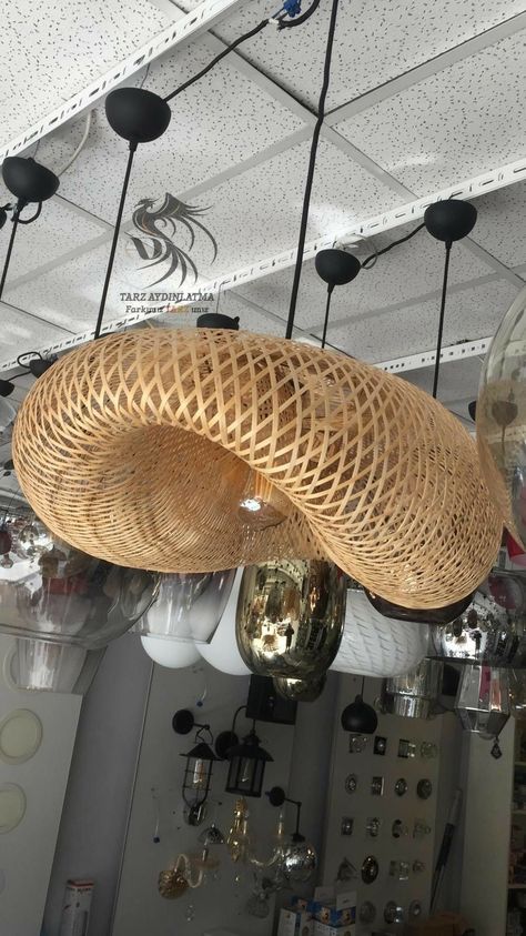 Haging basket light fixture Basket Ware, Basket Light Fixture, Cloud Fish, Basket Chandelier, Fish Basket, Basket Light, Backyard Renovation, Fishing Basket, Latest Living Room Designs