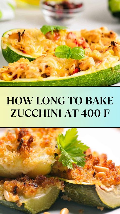 HOW LONG TO BAKE ZUCCHINI AT 400 F Learn To Bake, Zucchini Recipe, Bake Zucchini, Zucchini Slice, Summer Squash, Zucchini Recipes, Get Creative, Italian Seasoning, The Question