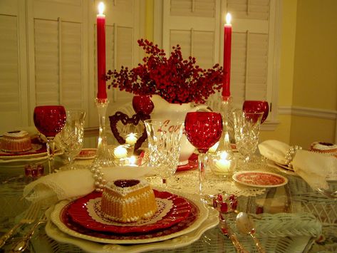 Valentines Day Tablescapes, Valentine Day Table Decorations, Romantic Table Decor, Valentine Tablescape, Romantic Table, Romantic Surprise, Valentine Dinner, Valentines Day Dinner, Dinner Table Decor