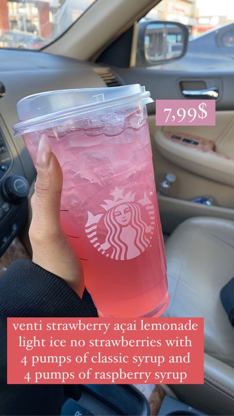 Starbucks Iced Drinks Summer, Starbucks Cold Drinks Summer, Best Summer Starbucks Drinks, Starbucks Drinks To Try Refreshers How To Order, Starbucks Fruity Drink Orders, Valentines Starbucks Drinks, Fruity Starbucks Drinks Orders, Starbucks Combos, Best Starbucks Drinks Refreshers