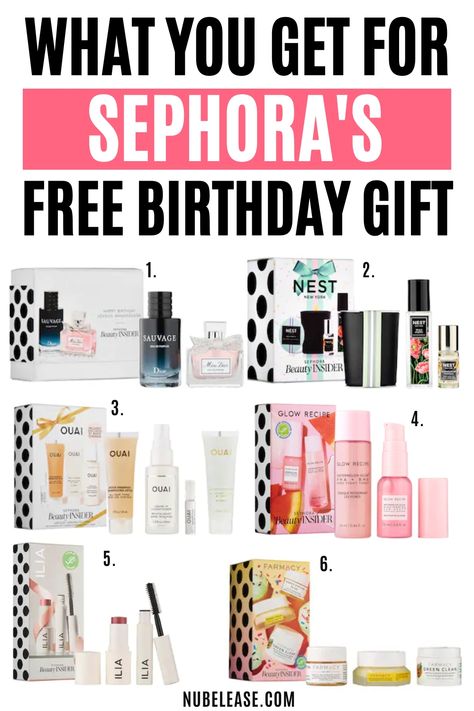 What you get for Sephora's Free Birthday Gift 2023! Ulta Free Birthday Gift, How To Get Free Sephora, Sephora Codes 2023, Birthday Wants List, Best Sephora Products 2023, What To Get From Sephora, Things To Get From Sephora, Birthday Gift List Ideas, Sephora Birthday Gift 2023