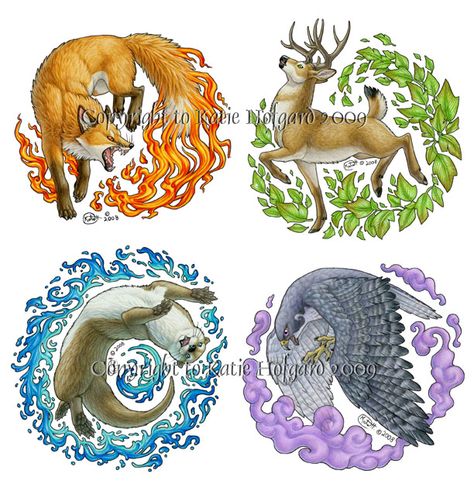 Normally this type of image isn't what I'm particularily intrigued by, but I like this one :) Elemental Animals Elemental Animals, Shadow Wolf, Elemental Magic, Fire And Water, Arte Sketchbook, Mythical Creatures Art, Animal Totems, Dessin Adorable, Arte Animal