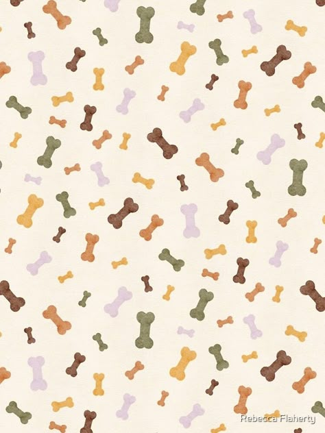 Dog Bone Wallpaper, Paw Template, Bone Wallpaper, Dog Website, Paw Background, Pet Branding, Dog Background, Dog Prints, Sassy Wallpaper