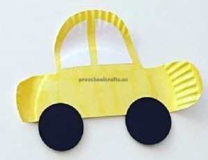 taxi craft ideas for preschool and kindergarteners Transport Art Ideas For Preschool, Land Transport Art And Craft, Means Of Transportation Crafts, Car Craft Preschool Transportation Unit, Mode Of Transport For Kids Project, Ambulance Craft, Preschool Transportation Crafts, Funny Activities, Kindergarten Transportation