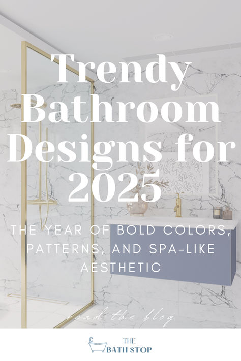 Read the blog! 2025 is all about embracing bold, vibrant colors instead of neutral tones, creating luxurious spa-like “spathrooms” with smart fixtures and relaxing scents, and adding playful patterns for a fresh, nature-inspired vibe. Minimalism remains popular with clean lines and sleek designs, while earthy luxury takes center stage with warm neutrals, mossy greens, and wood elements. These trends combine comfort, style, and a touch of opulence to elevate any bathroom space. Bathroom Style 2024, Forest Aesthetic Bathroom, Bathroom Inspiration 2024, Bathroom Trends 2024 2025, Bathroom 2025 Design Trends, Bathroom Remodel Mood Board, Neutral Bathroom Remodel, Family Bathroom Inspiration, Rust Color Bathroom Ideas