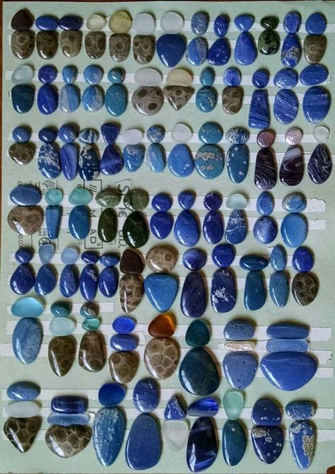 Cut and polished beach glass,Leland blues, petosky stones, Tampico Imports Leland mi. Leland Blue Stone Jewelry, Petosky Stone, Lake Michigan Stones, Leland Blue Stone, Michigan Rocks, Travel Michigan, Minerals Crystals Stones, Rock Tumbling, Blue Stones Jewelry