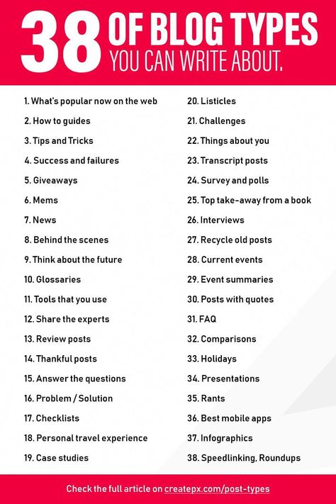 Are you tired to publish the same type of blog posts on your website? Check how to diversify your content. Read this article to receive 38 ideas of blog post types. #blogging #topics #writing Article Topics, Blogging Topics, Outline Template, Blog Post Topics, Posts Ideas, Pinterest Manager, Interesting Facts About Yourself, Blog Niche, Pinterest Management