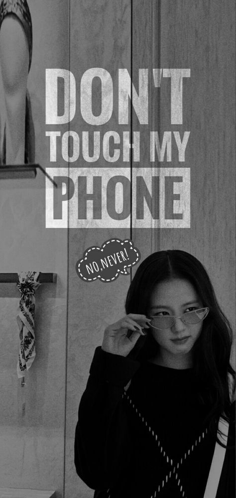 #jisoo #wallpaper #don't touch my phone #blackpink Blackpink Phone Wallpaper, Blackpink Wallpaper Iphone, Don't Touch My Phone Wallpapers Kpop, Blackpink Wallpaper Aesthetic, Lucky Cat Tattoo, Bp Quote, Dont Touch My Phone, Don't Touch My Phone, Jisoo Wallpaper